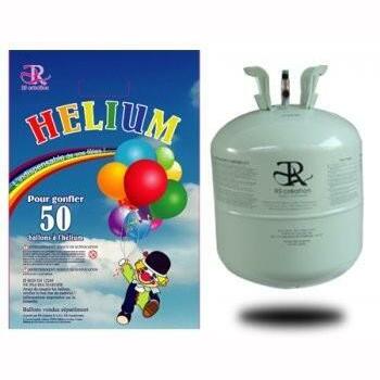 Bonbonne hélium 50 ballons 0,42 m3,Farfouil en fÃªte,Ballons