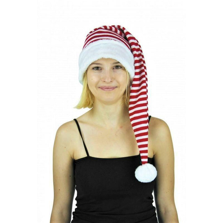 Bonnet de Noël Candy tricot,Farfouil en fÃªte,Chapeaux