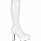 Bottes fever stretch 70's blanches taille 37/38