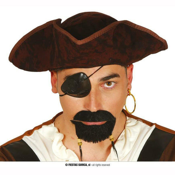 Bouc + Moustache de pirate,Farfouil en fÃªte,Moustaches, barbes