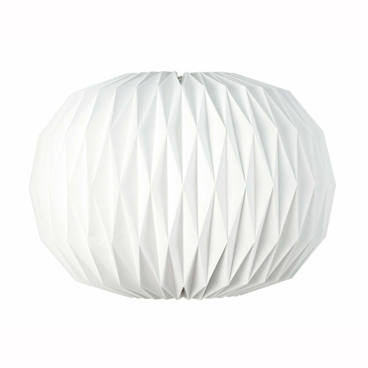 Boule Origami blanche 47 x 27 cm,Farfouil en fÃªte,Lampions, lanternes, boules alvéolés