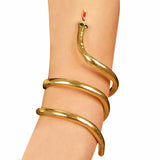 Egyptian gold snake bracelet