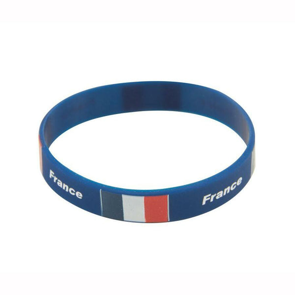 Bracelet souple supporter France,Farfouil en fÃªte,Bijoux