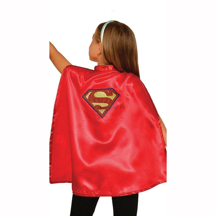 Cape enfant + serre-tête Supergirl™ DC Super Hero Girls™,Farfouil en fÃªte,Déguisements