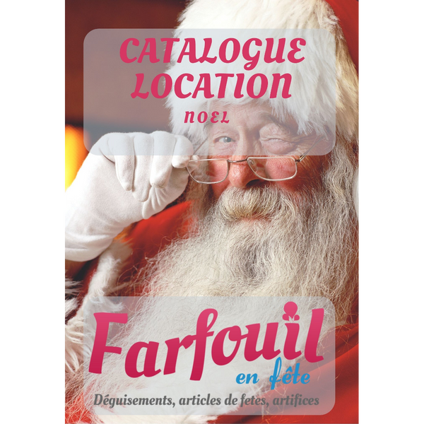 Catalogue de location de Noël,Farfouil en fÃªte,Déguisements