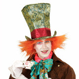 Mad Hatter hat with adult hair