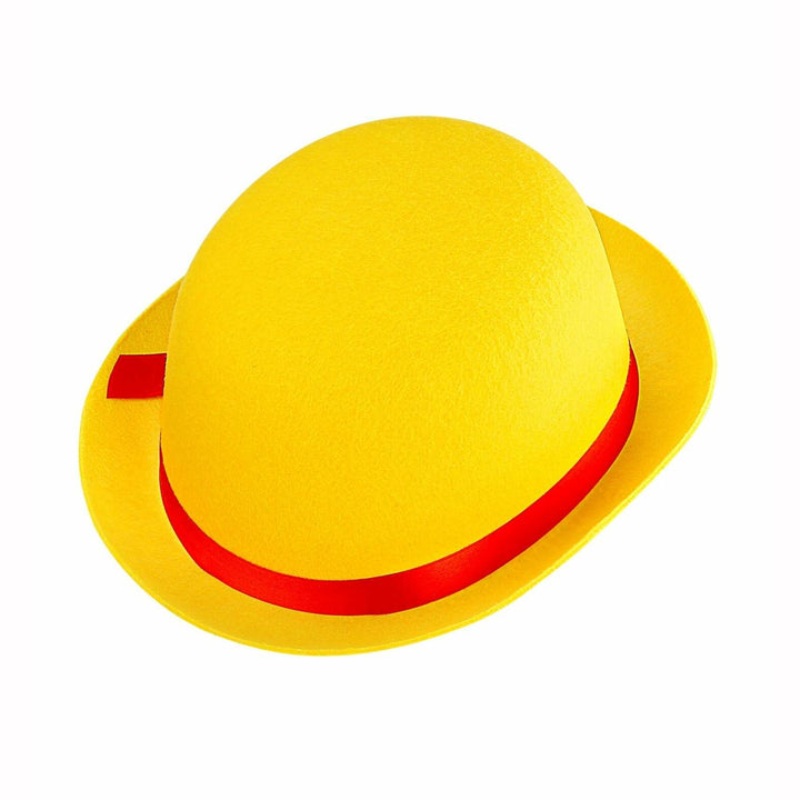 Chapeau melon de clown enfant - Coloris au choix,Jaune,Farfouil en fÃªte,Chapeaux
