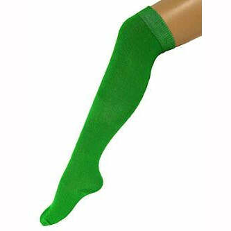 CHAUSSETTES LONGUES VERTES 53 CM,Farfouil en fÃªte,Collants, bas, chaussettes, guêtres