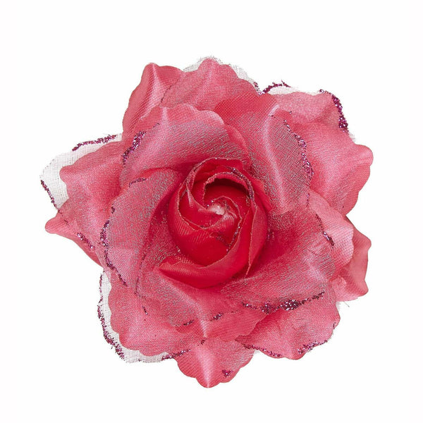 Clip pour cheveux rose rose pailletée,Farfouil en fÃªte,Chapeaux