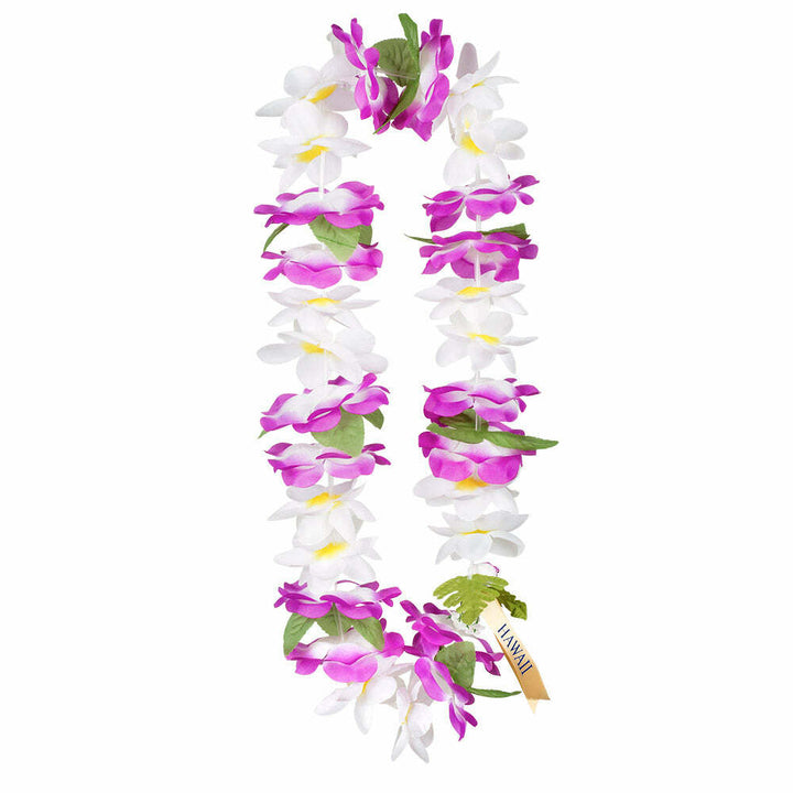 Collier hawaï fleur avec hibiscus assortis,Farfouil en fÃªte,Bijoux