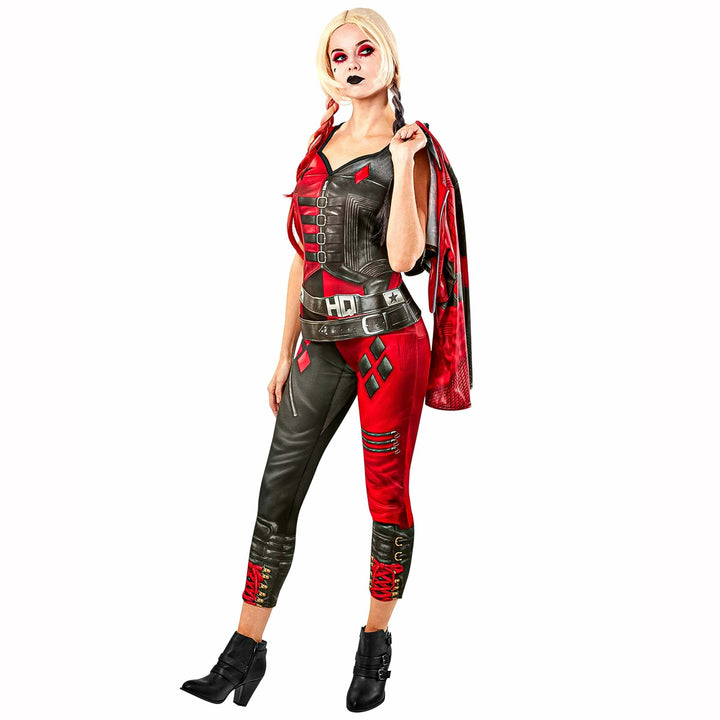 Combinaison + veste luxe Harley Quinn The Suicide Squad 2™,Farfouil en fÃªte,Déguisements