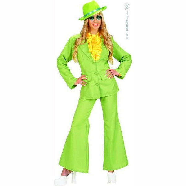 Costume adulte 70's vert femme Taille M,Farfouil en fÃªte,Déguisements