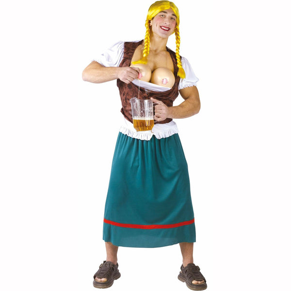 Costume adulte Big Bavaroise avec robinets,Farfouil en fÃªte,Déguisements
