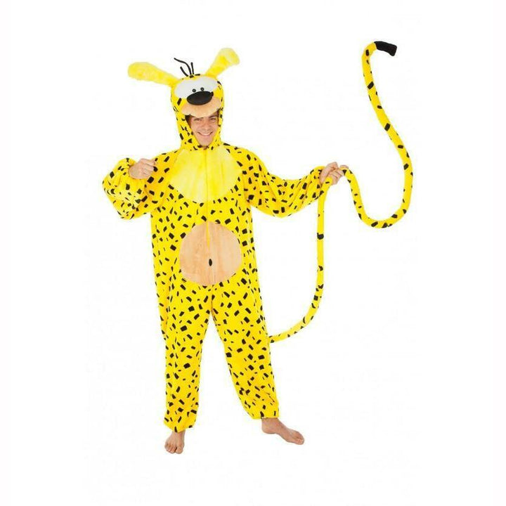 Costume adulte de Marsupilami Licence Officielle,180 cm,Farfouil en fÃªte,Déguisements