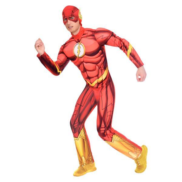 Costume adulte The Flash™,Farfouil en fÃªte,Déguisements