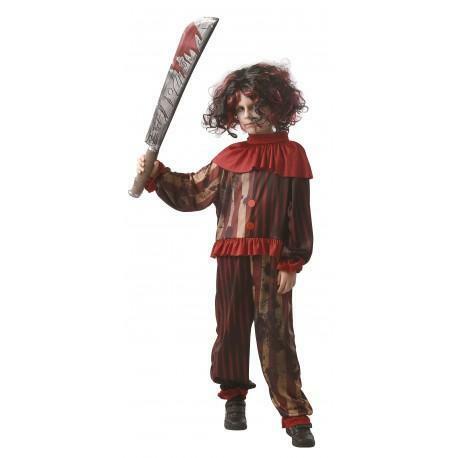 Costume clown diabolique rouge garçon,4/6 ans,Farfouil en fÃªte,Déguisements