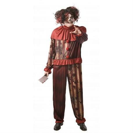 Costume clown diabolique rouge homme,Farfouil en fÃªte,Déguisements