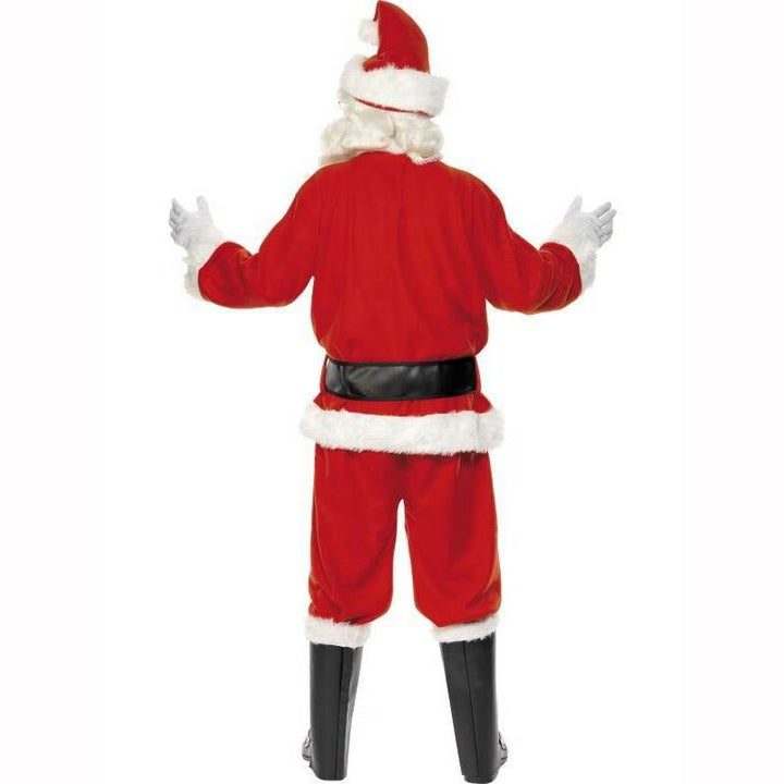 Costume de Père Noël en feutrine homme,Farfouil en fÃªte,Déguisements