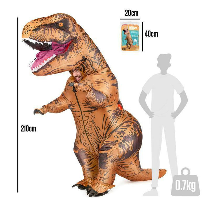 Costume de T-Rex gonflable adulte,Farfouil en fÃªte,Déguisements