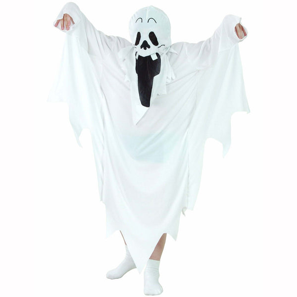Costume enfant fantôme blanc,7/9 ans,Farfouil en fÃªte,Déguisements