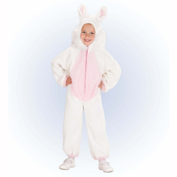 Costume enfant lapin Fuzzy blanc 104 cm 2/3 ans,Farfouil en fÃªte,Déguisements