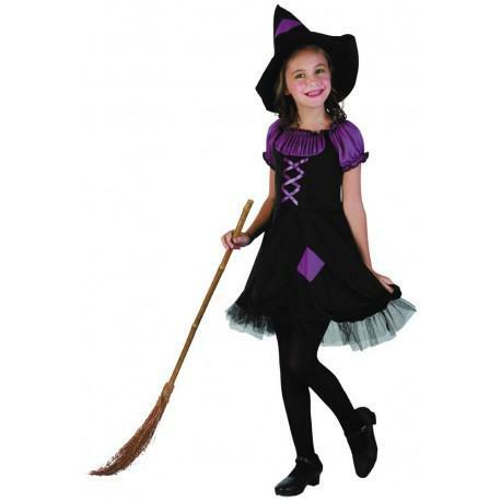 Costume enfant sorcière violette,Farfouil en fÃªte,Déguisements