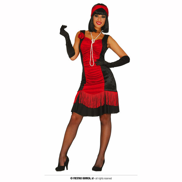 Costume femme charleston rouge,M,Farfouil en fÃªte,Déguisements