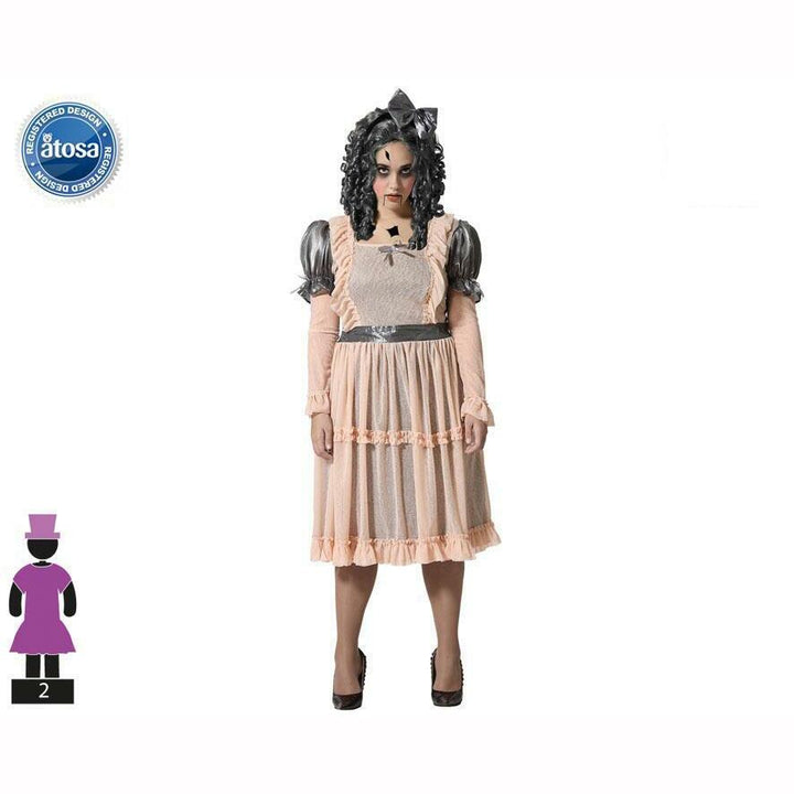 Costume femme poupée de porcelaine,XL,Farfouil en fÃªte,Déguisements