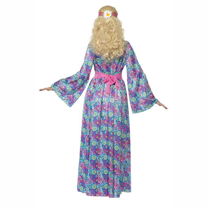 COSTUME HIPPIE ROBE LONGUE FLEURS,Farfouil en fÃªte,Déguisements