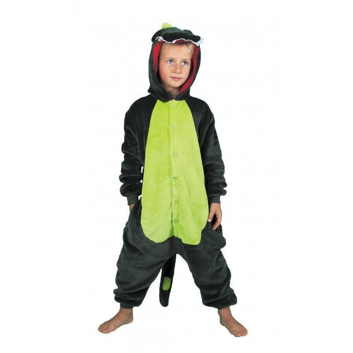 Costume kigurumi enfant dinosaure vert,4/6 ans,Farfouil en fÃªte,Déguisements