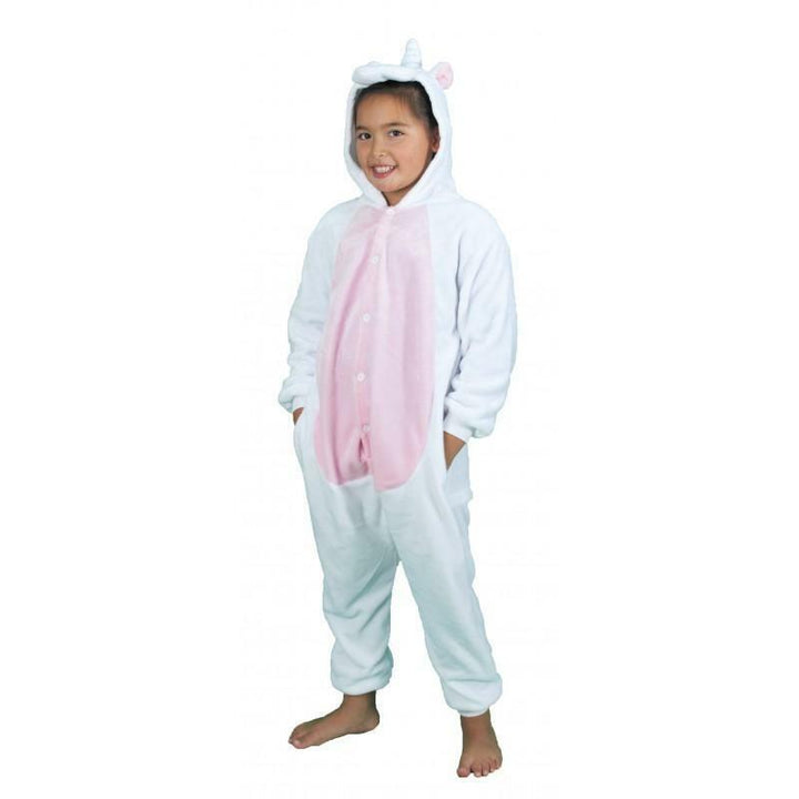 Costume kigurumi enfant licorne blanche,7/9 ans,Farfouil en fÃªte,Déguisements