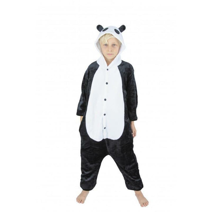 Costume kigurumi enfant panda,7/9 ans,Farfouil en fÃªte,Déguisements