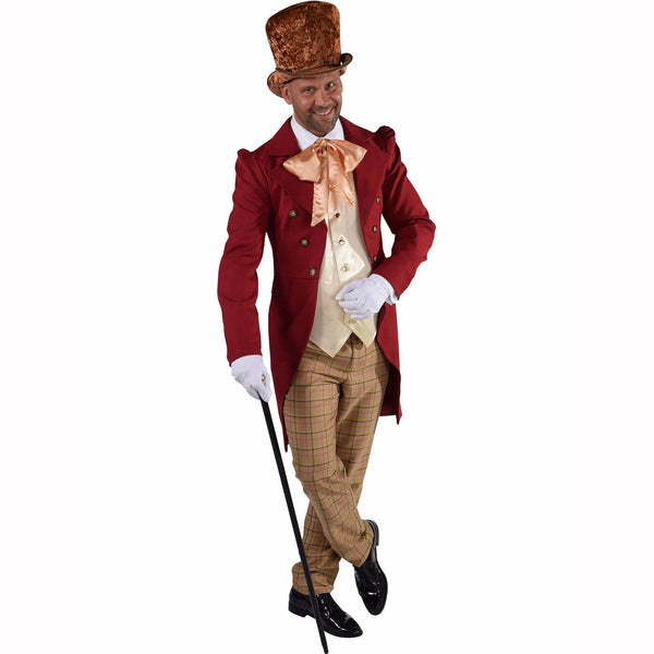 Costume Premium adulte Comte du 19e siècle époque victorienne,M,Farfouil en fÃªte,Déguisements