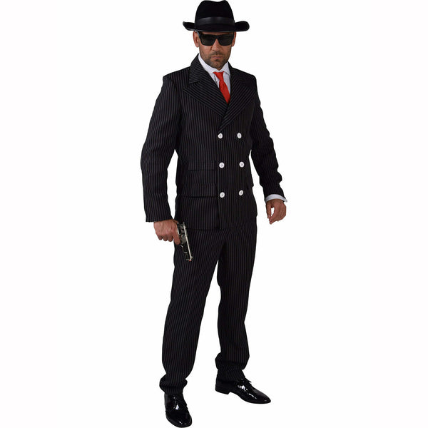 Costume Premium adulte gangster Al Capone authentique homme,M,Farfouil en fÃªte,Déguisements