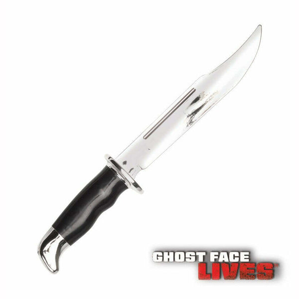Couteau argent chrome réplique Ghost Face  licence officielle Scream™ 33 cm,Farfouil en fÃªte,Armes