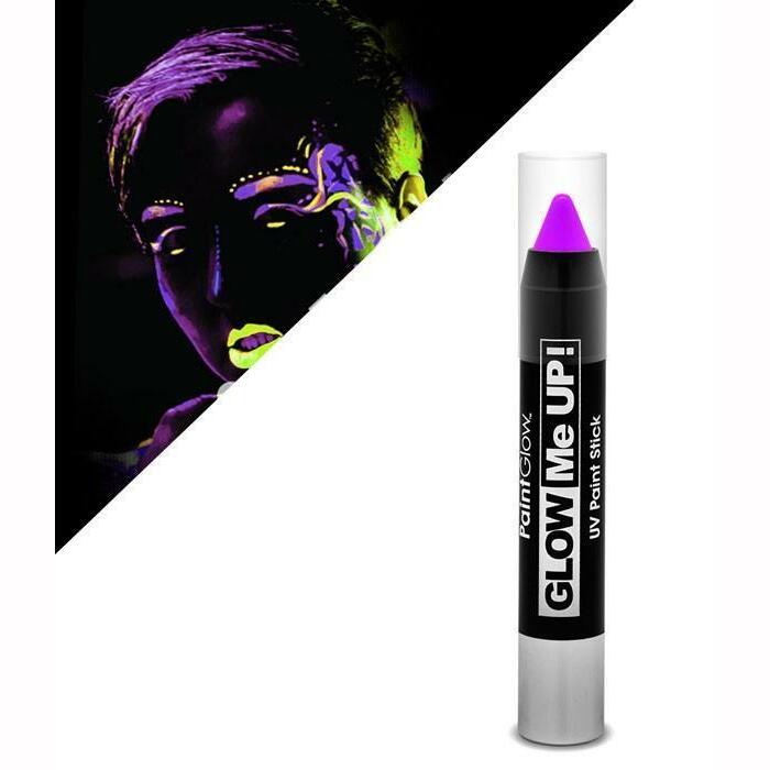 CRAYON DE MAQUILLAGE PHOSPHORESCENT FLUO VIOLET,Farfouil en fÃªte,Maquillage de scène