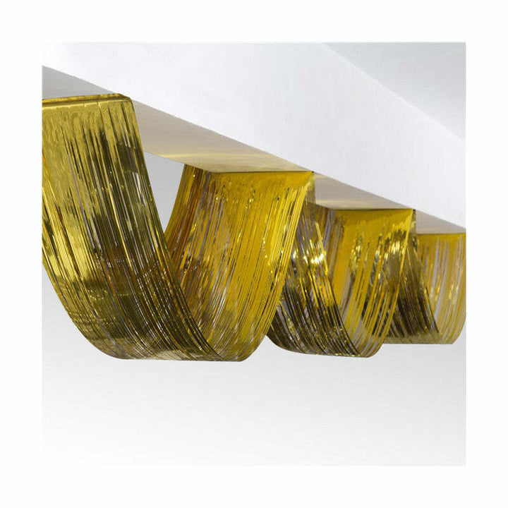 Décoration de plafond vague dorée 50 x 450 cm,Farfouil en fÃªte,Décorations