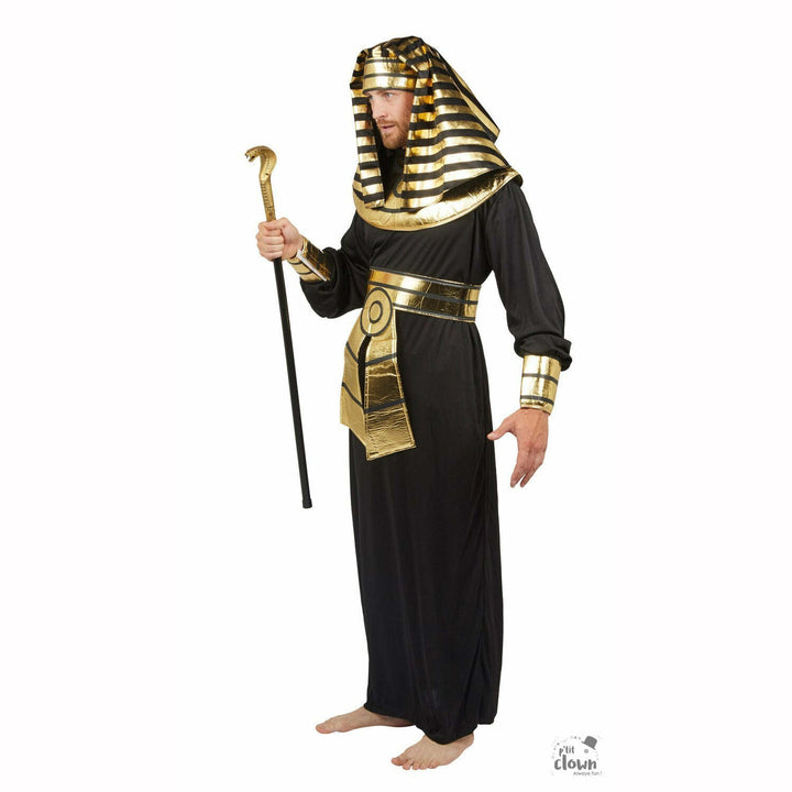 Déguisement adulte pharaon égyptien noir homme,Farfouil en fÃªte,Déguisements