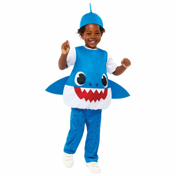 Déguisement bébé / enfant Daddy Shark™ Bleu,Farfouil en fÃªte,Déguisements
