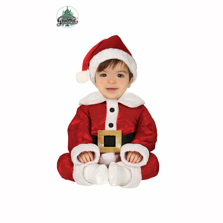 Déguisement bébé Père Noël luxe en velours et ceinture,12/18 mois,Farfouil en fÃªte,Déguisements