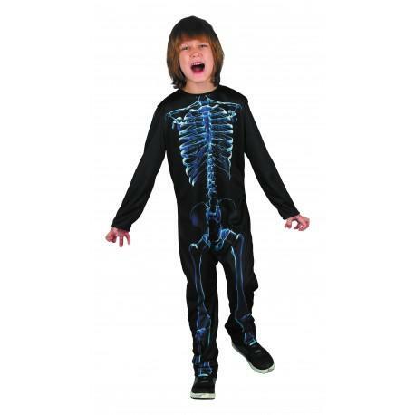Déguisement enfant  squelette Rayon X,4/6 ans,Farfouil en fÃªte,Déguisements