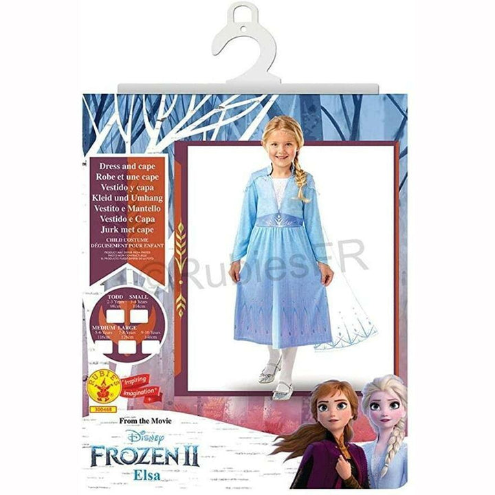 Déguisement enfant "Entrée de gamme" Elsa La Reine des neiges 2™,Farfouil en fÃªte,Déguisements