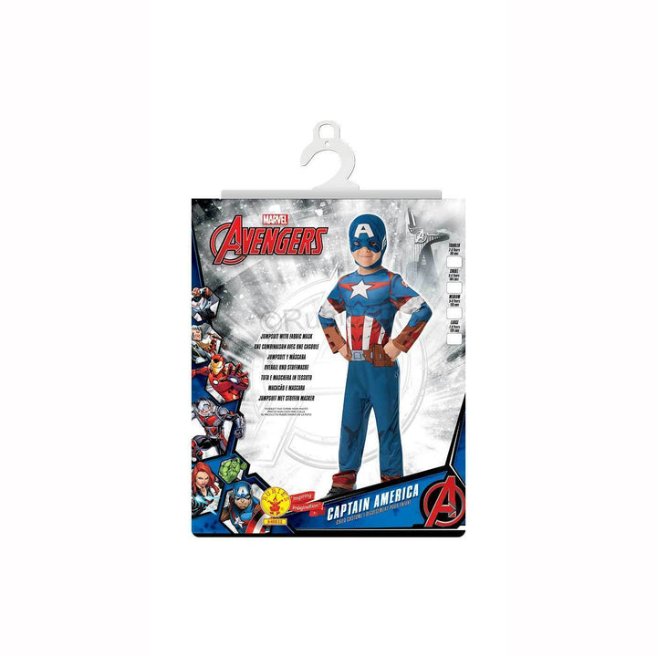 Déguisement enfant classique Captain America™ Série animée,Farfouil en fÃªte,Déguisements
