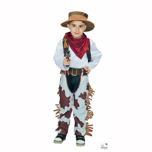 Déguisement enfant de cow-boy du far-west garçon,5/6 ans,Farfouil en fÃªte,Déguisements