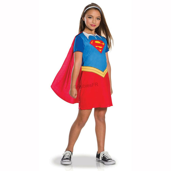 Déguisement enfant entrée de gamme Supergirl™ DC Super Hero Girls™,Farfouil en fÃªte,Déguisements