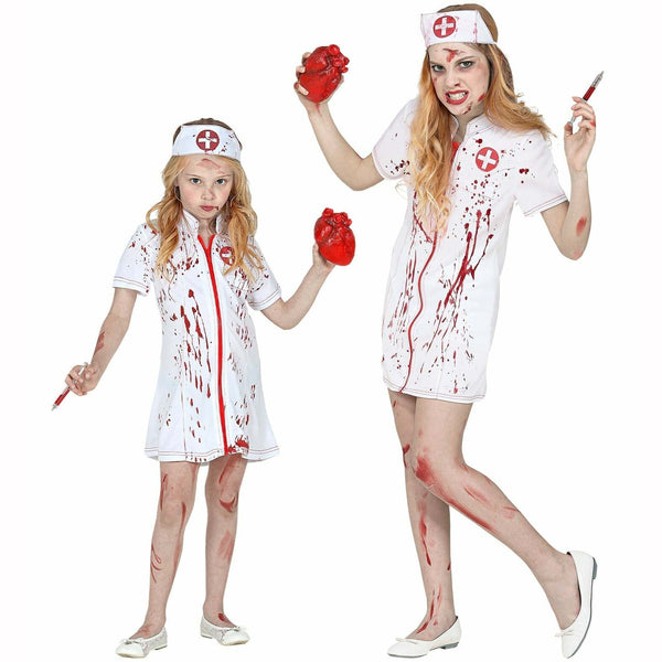 Déguisement enfant infirmière zombie fille,Farfouil en fÃªte,Déguisements
