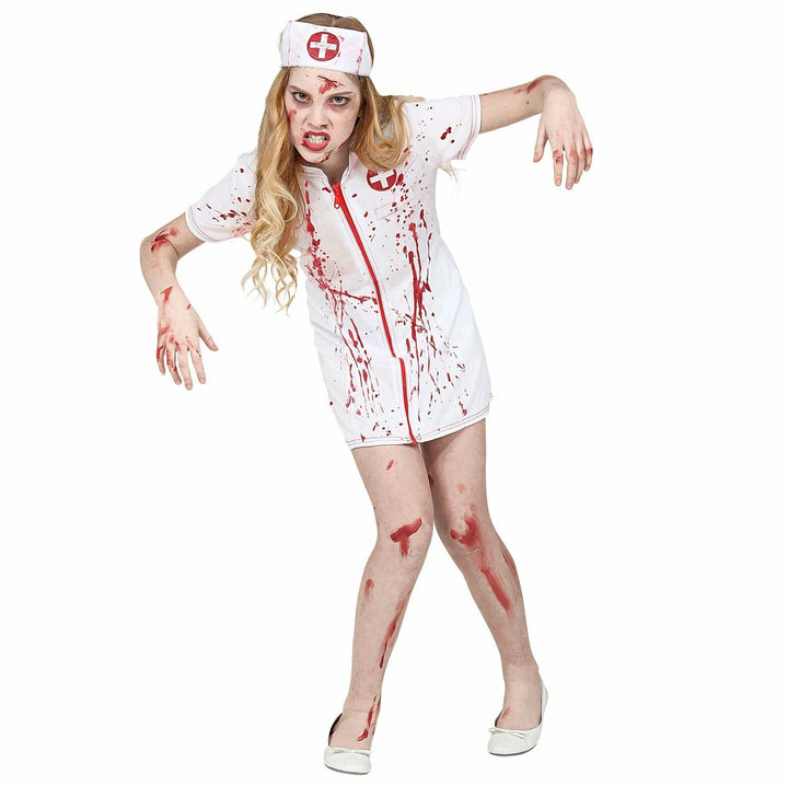 Déguisement enfant infirmière zombie fille,116 cm,Farfouil en fÃªte,Déguisements