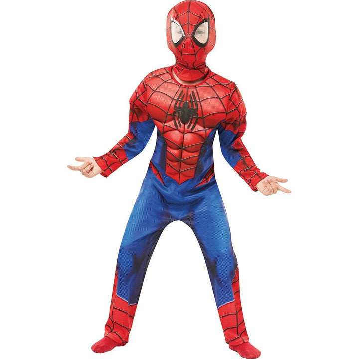 Déguisement enfant luxe Spider-Man™ Série Animée,Farfouil en fÃªte,Déguisements