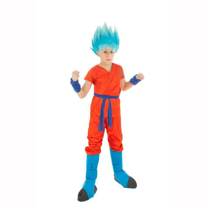 Déguisement enfant Sangoku Super Saiyan blue Dragon Ball Super™ licence officielle,Farfouil en fÃªte,Déguisements