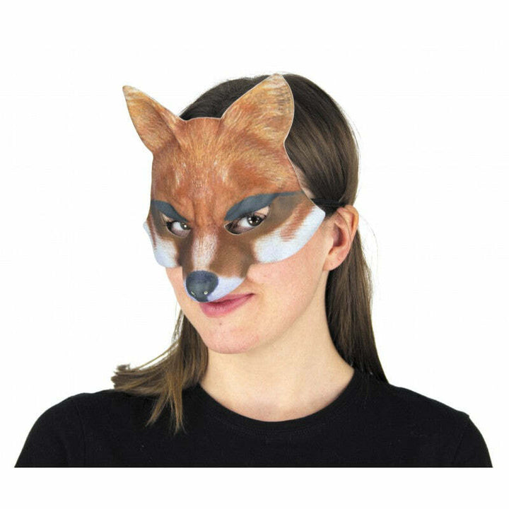 Demi-masque de renard réaliste,Farfouil en fÃªte,Masques